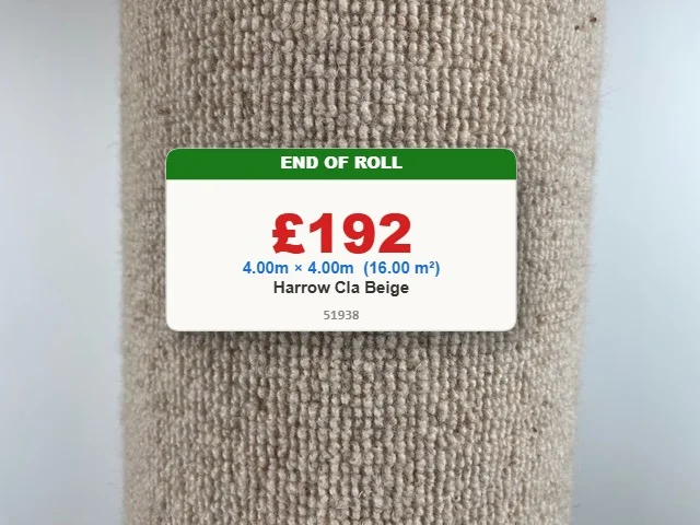 4 x 4 mtr Harrow Cla Beige
